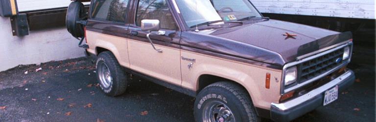 1985 Ford Bronco II Exterior 1985 Ford Bronco II Exterior