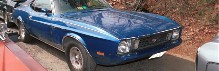 1973 Ford Mustang Exterior 1973 Ford Mustang Exterior