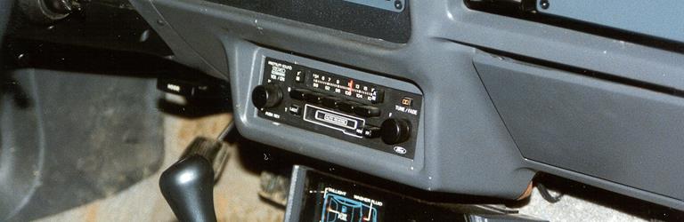 1986 Ford Mustang Factory Radio 1986 Ford Mustang Factory Radio
