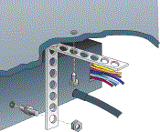 You might need to use a basckstrap to support the rear of your new stereo.