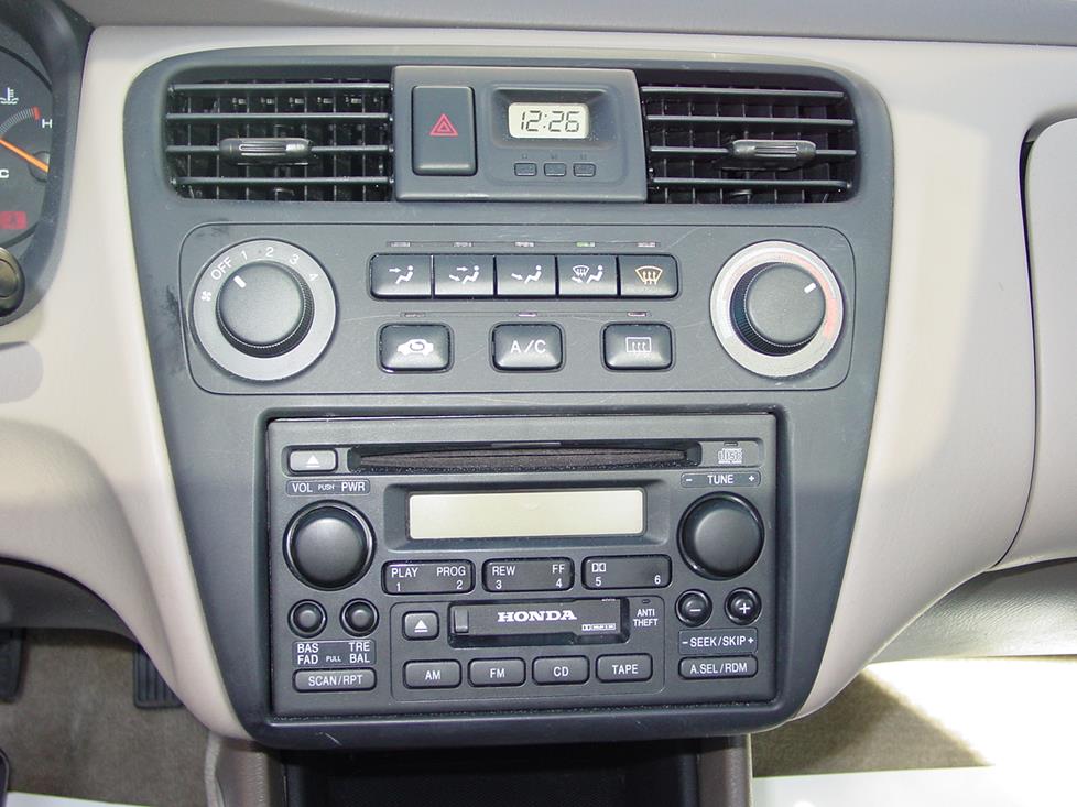 Honda Accord radio