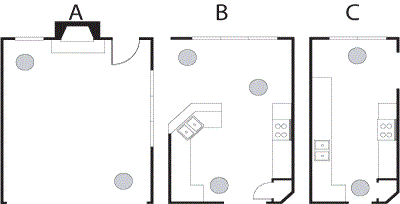 Speaker placement for background listening