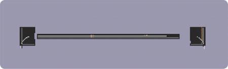 Routing wire horizontally through the wall