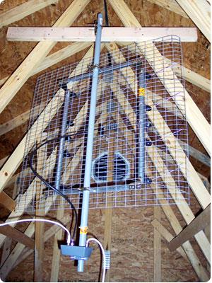 Steve's attic antenna