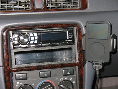 My head unit and iPod