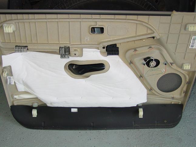 Front door panel