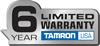 Tamron 6 Year Limited Warranty