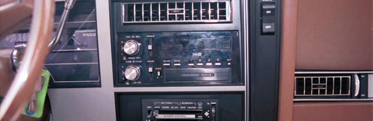 1989 Buick Century Factory Radio 1989 Buick Century Factory Radio