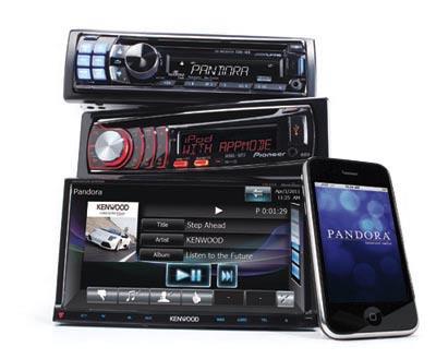 Beautiful stack of car stereos