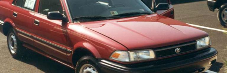 1988 Toyota Corolla Exterior 1988 Toyota Corolla Exterior