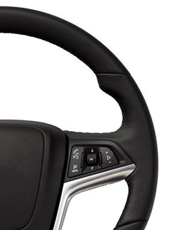 Steering wheel audio controls