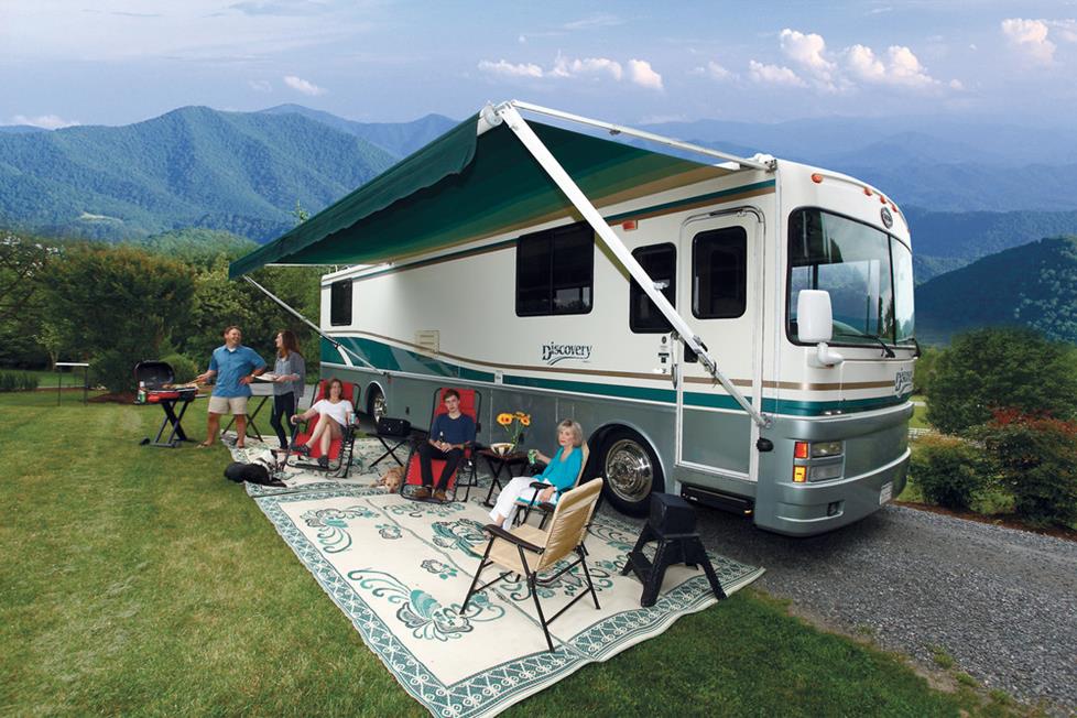 Outside of RV