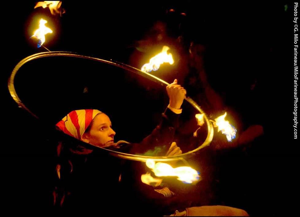 Fire Hoop