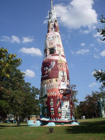 The world's largest totem pole