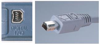 USB B port