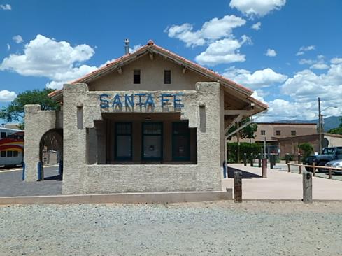 Train depot in Santa Fe