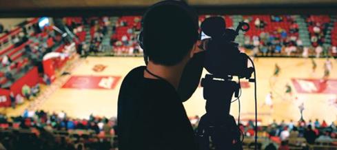The Canon 205 on a tripod