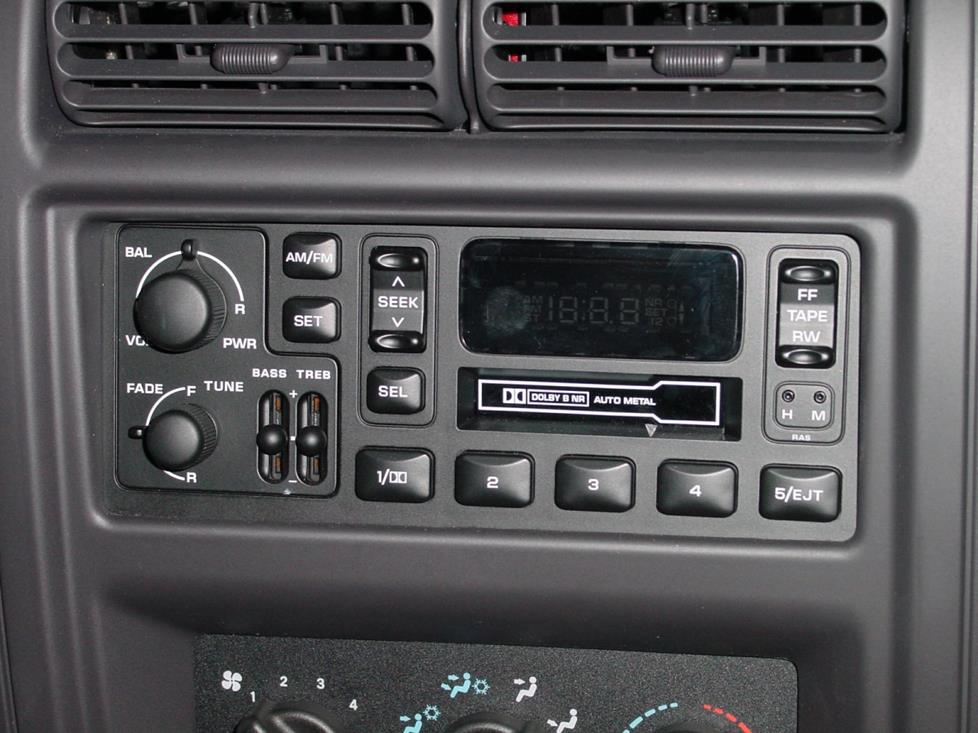 19972001 Jeep Cherokee Car Audio Profile