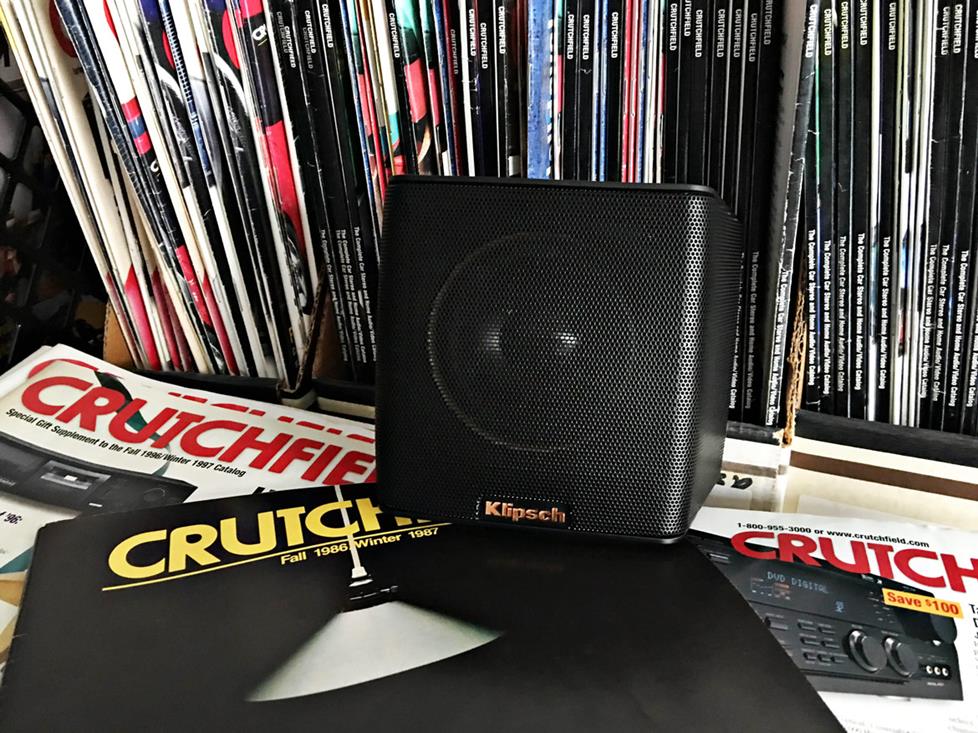 Klipsch Groove at Crutchfield offices