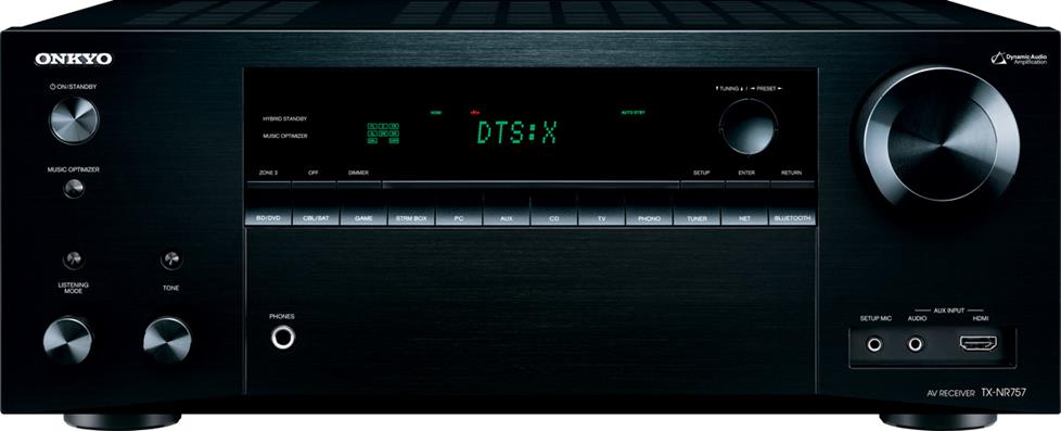Onkyo TXNR757 7.2-channel home theater receiver