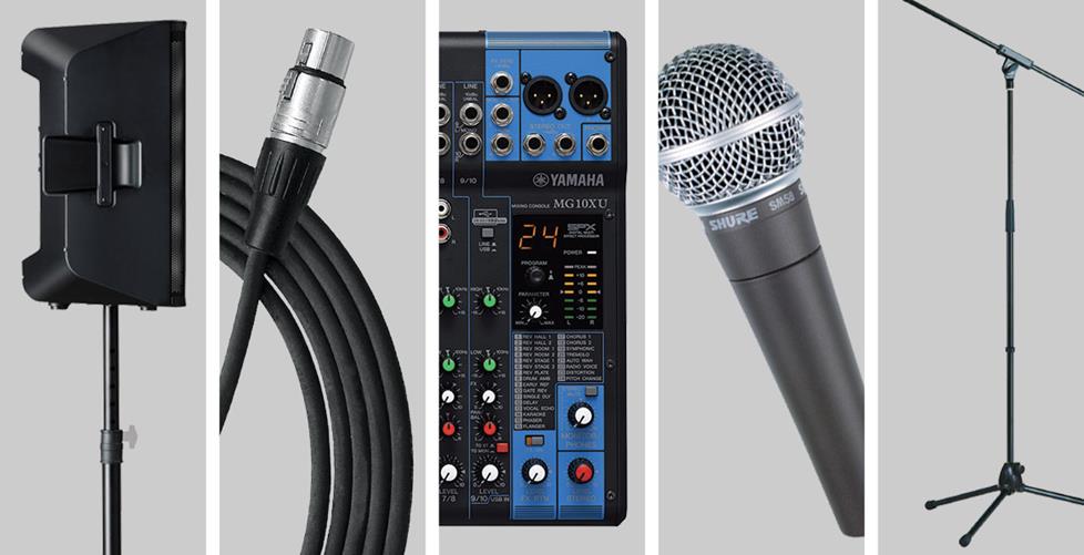Crutchfield Coffeehouse PA System Bundle