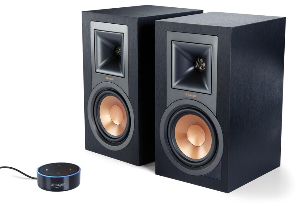 Klipsch bluetooth speakers with Amazon Echo Dot