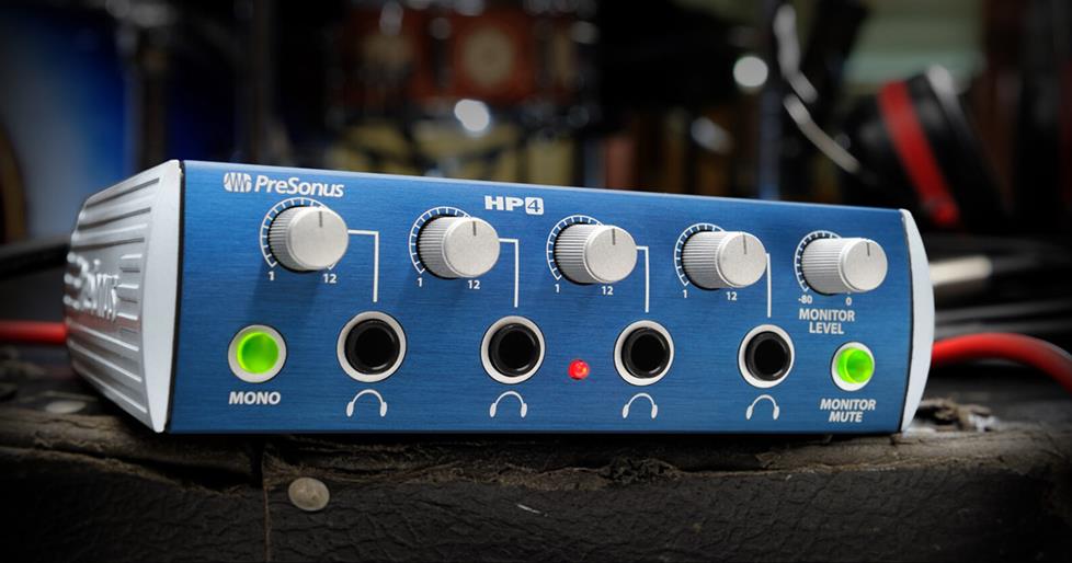 Presonus HP4 headphone amplifier