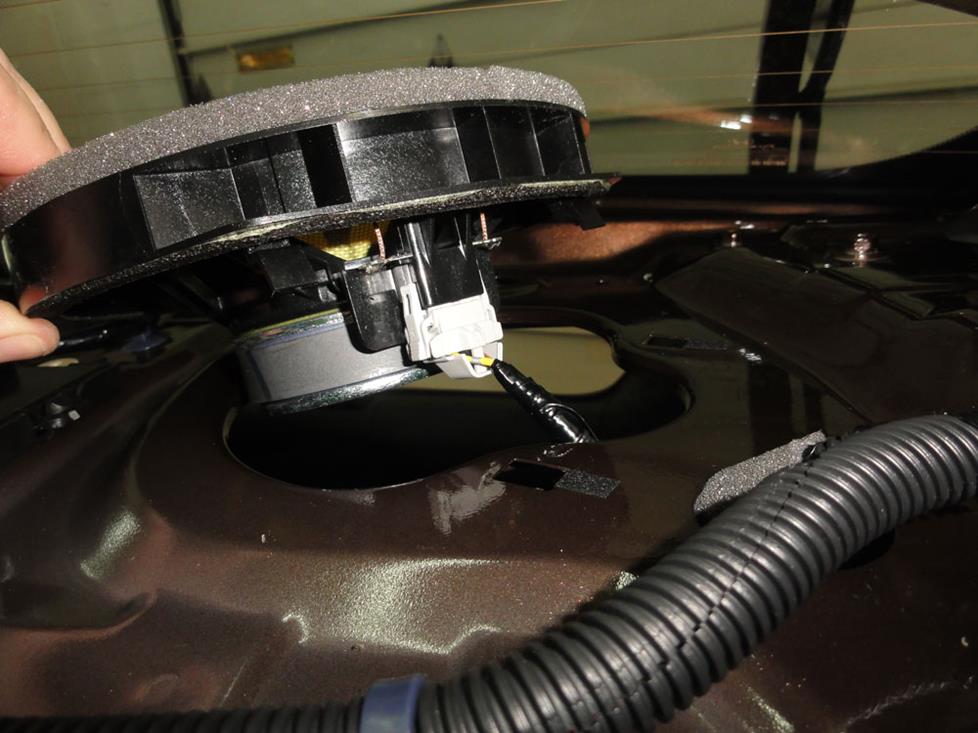honda accord deck speaker removal
