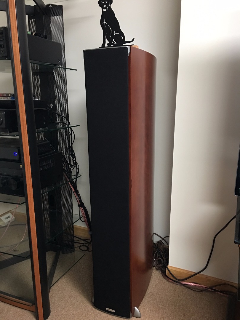 Polk Audio RTi A9 Cherry Floor Standing Speaker At Crutchfield