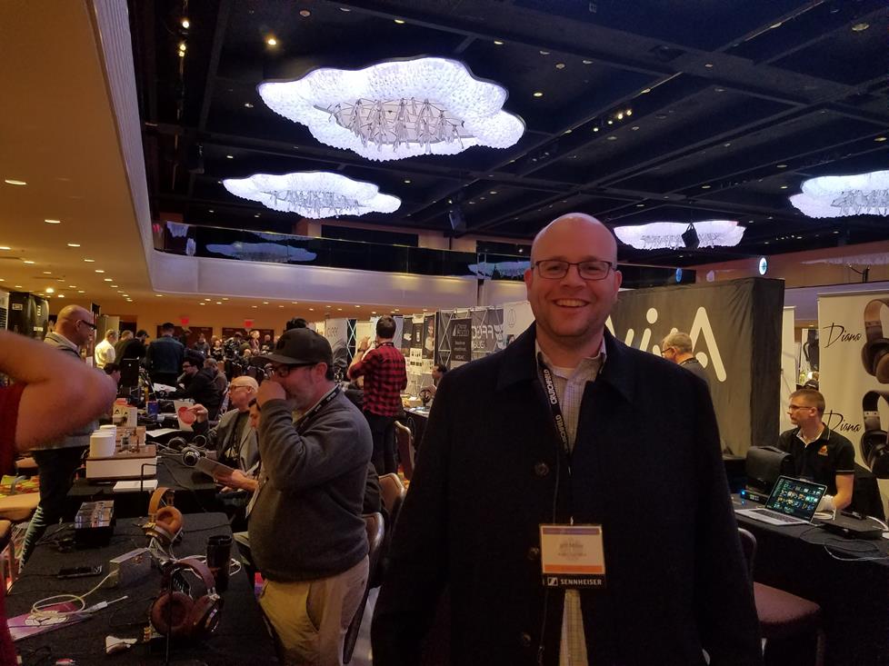 Me on the CanJam show floor