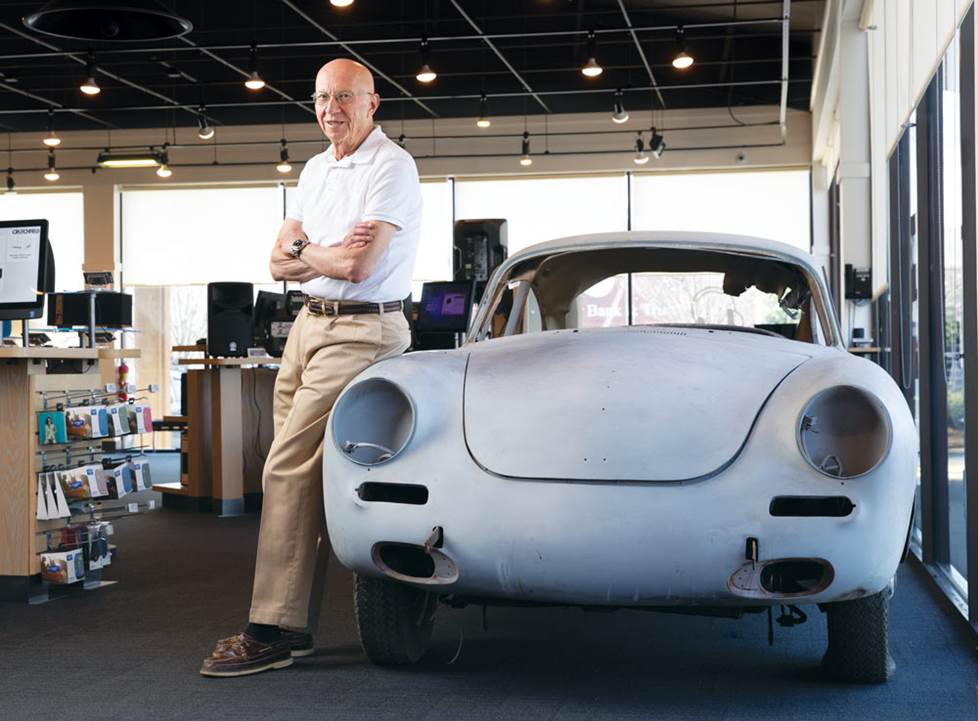 Bill with Porsche