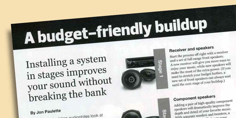 Budget build-up
