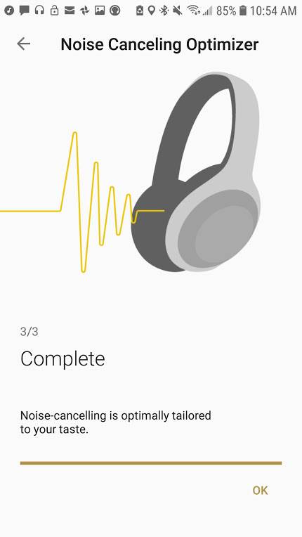 Sony phone app screen 2