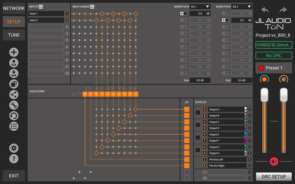 JL Audio tuning software