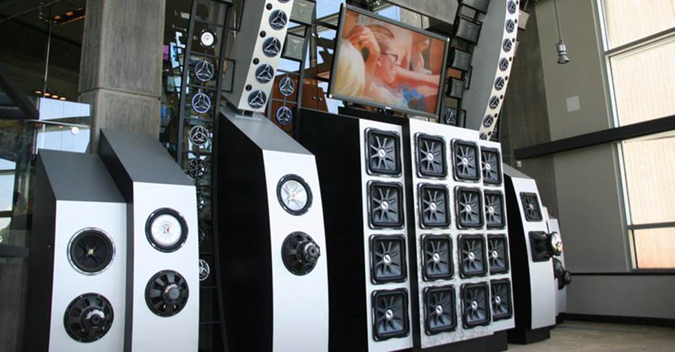 Interior of Rockford Fosgate HQ