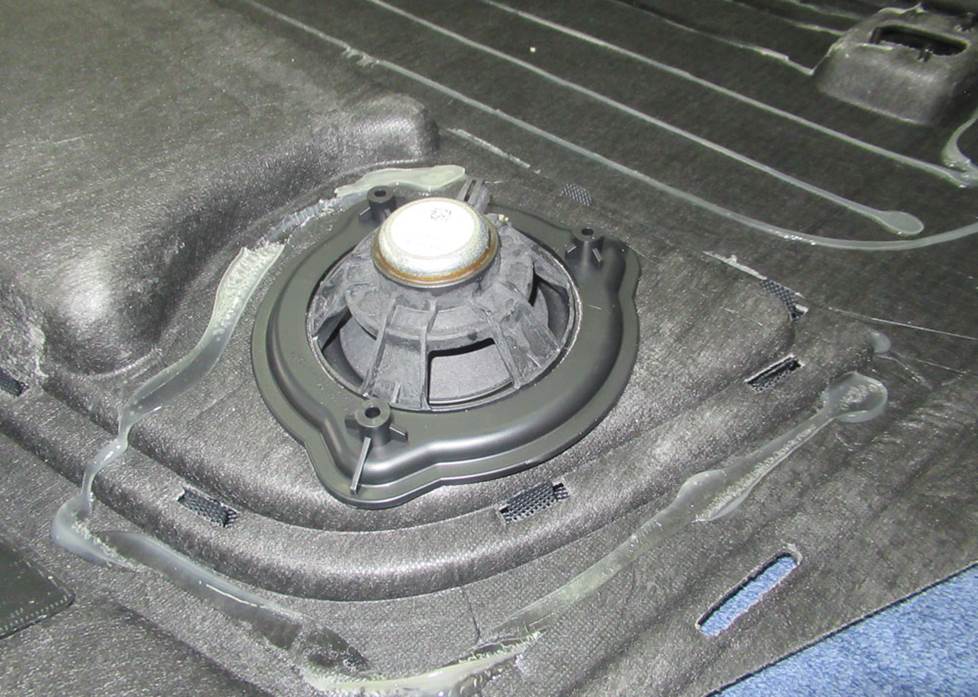 tesla model deck speakers