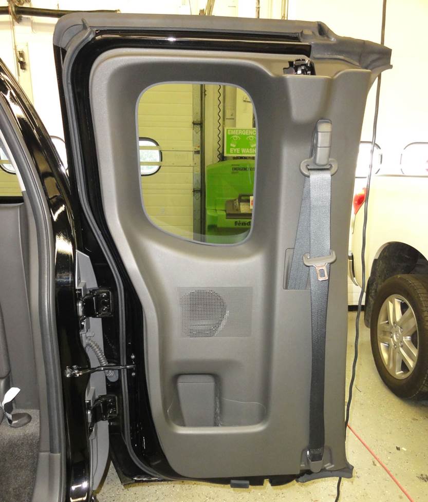 nissan frontier king cab rear door