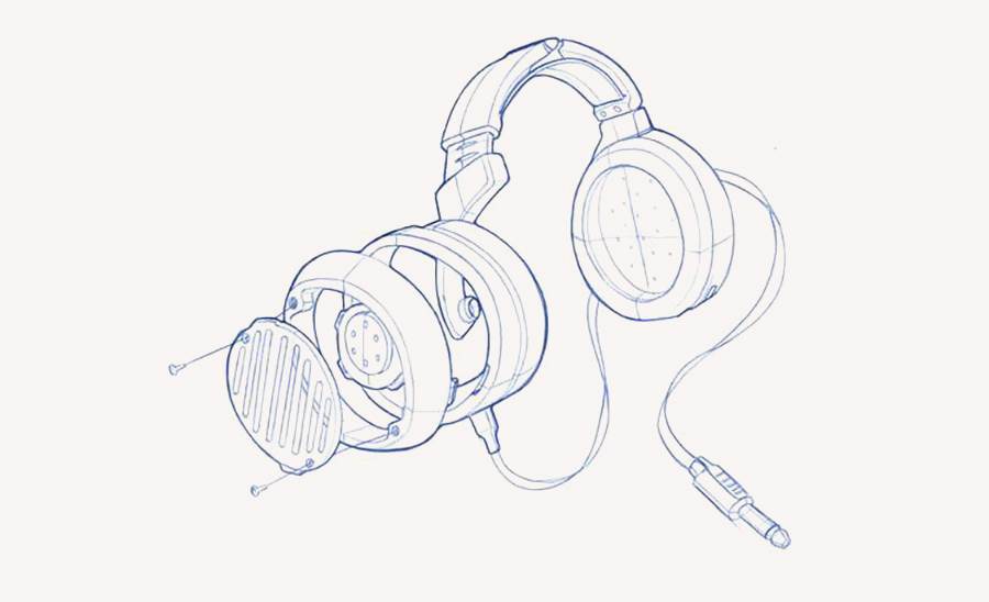Headphone sketch