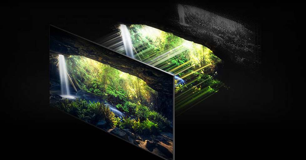Photo of 3 parts of a Quantum Matrix TV