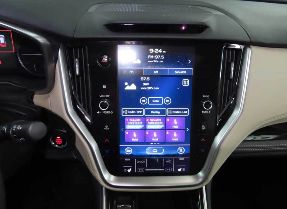 subaru legacy 11-inch LCD