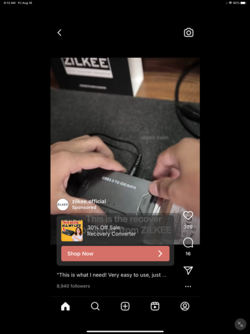 Customer review photo