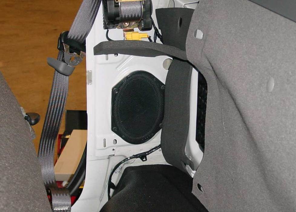 ford f-150 standard cab rear side speaker