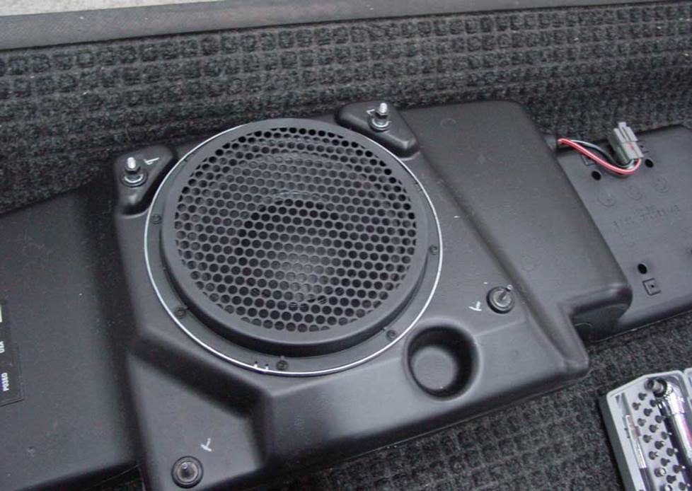 Lincoln Town car subwoofer
