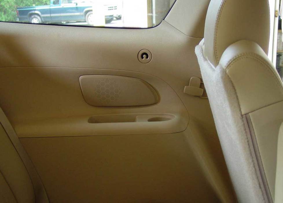 Buick Enclave rear side speakers