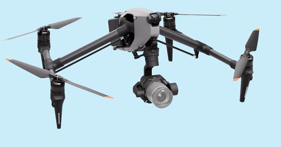 DJI Inspire 3 aerial quadcopter with 8K camera