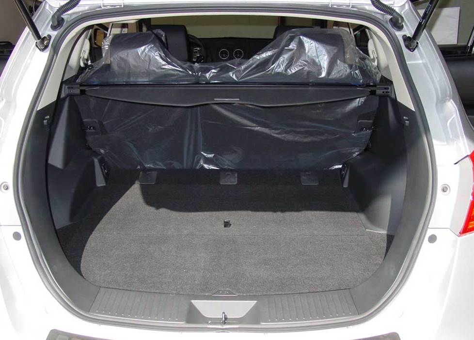nissan rogue cargo area