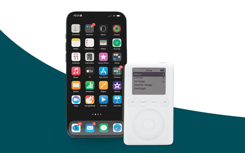 iPod and iPhone