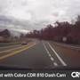 Cobra CDR 810 Dash Cam Demo: Cobra CDR 810 Dash Cam daytime footage