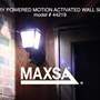 MAXSA 44219 LED Wall Sconce From MAXSA: Motion Activated LED Wall Sconce
