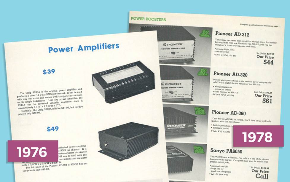 Early catalog pages